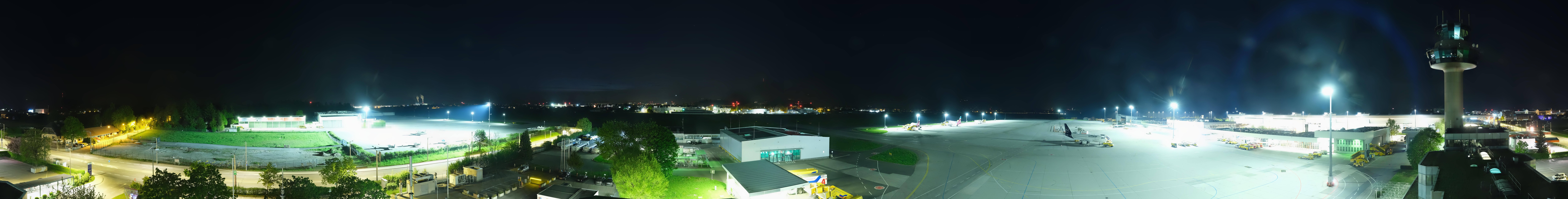 Archiv Foto Webcam Flughafen Salzburg