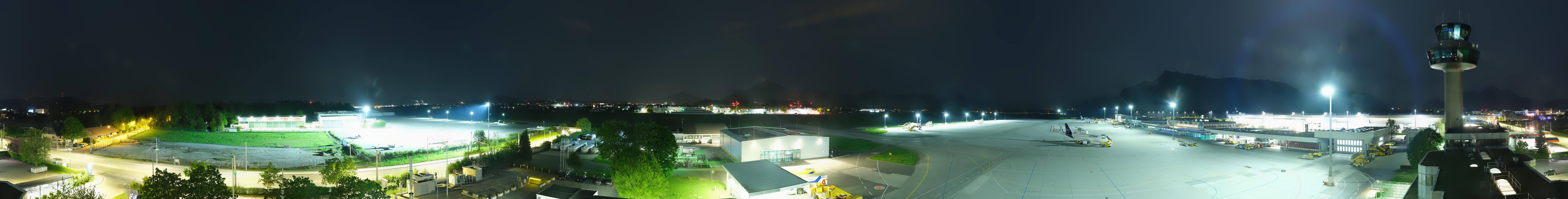 Archiv Foto Webcam Flughafen Salzburg
