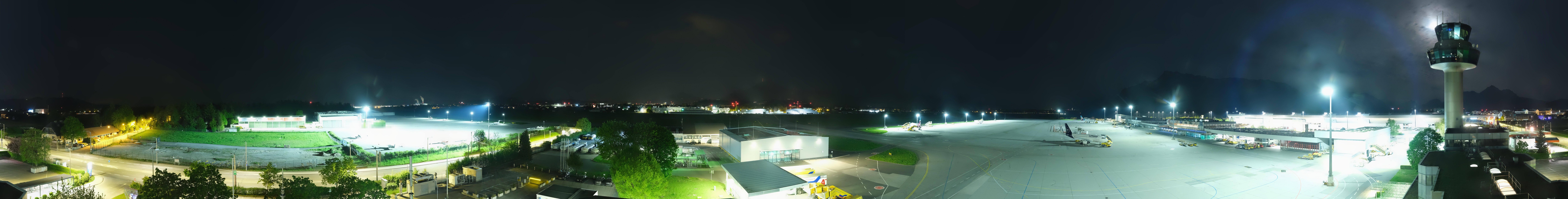 Archiv Foto Webcam Flughafen Salzburg