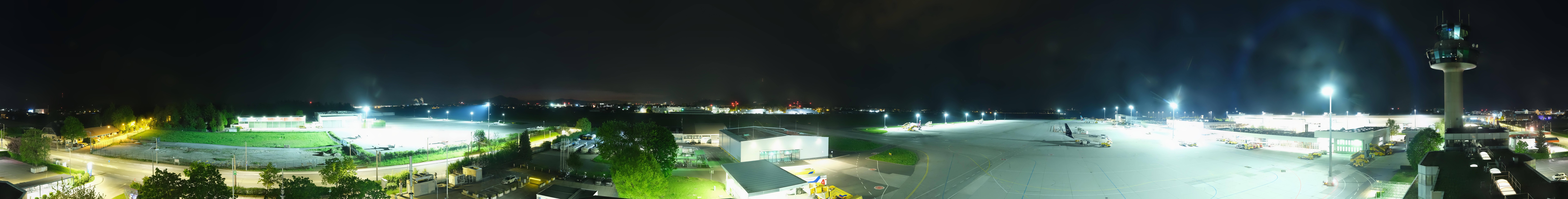Archiv Foto Webcam Flughafen Salzburg