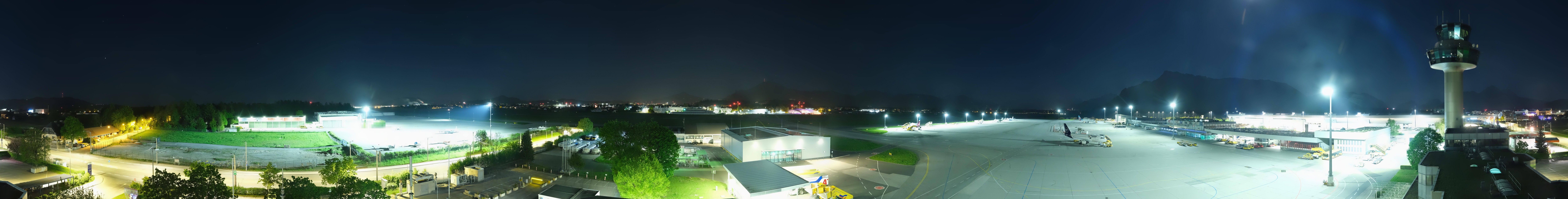Archived image Webcam Salzburg Airport Panorama