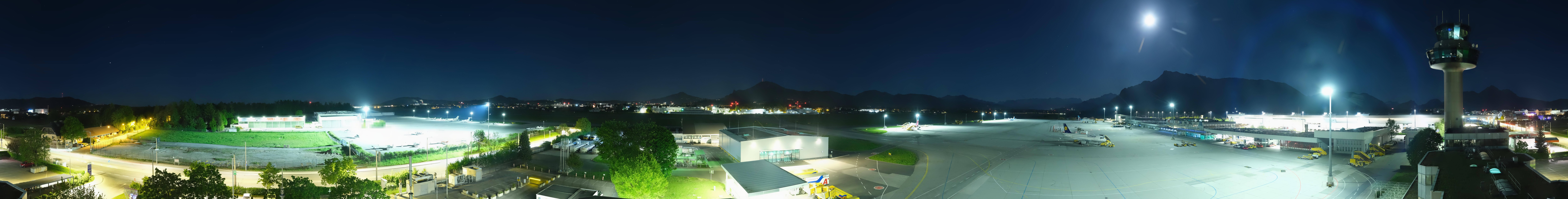 Archived image Webcam Salzburg Airport Panorama