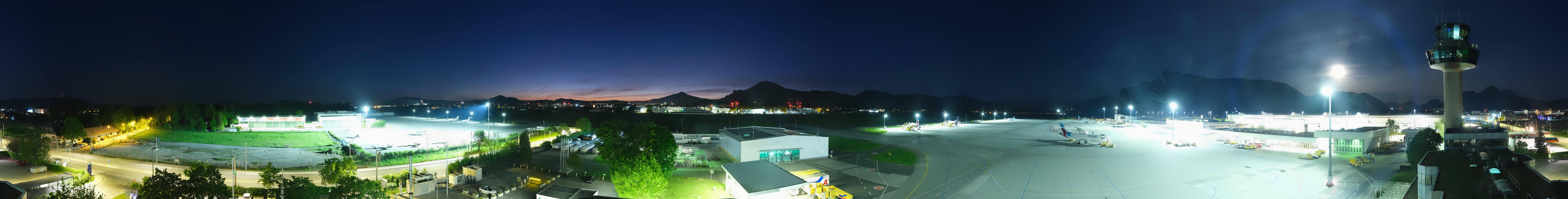 Archived image Webcam Salzburg Airport Panorama