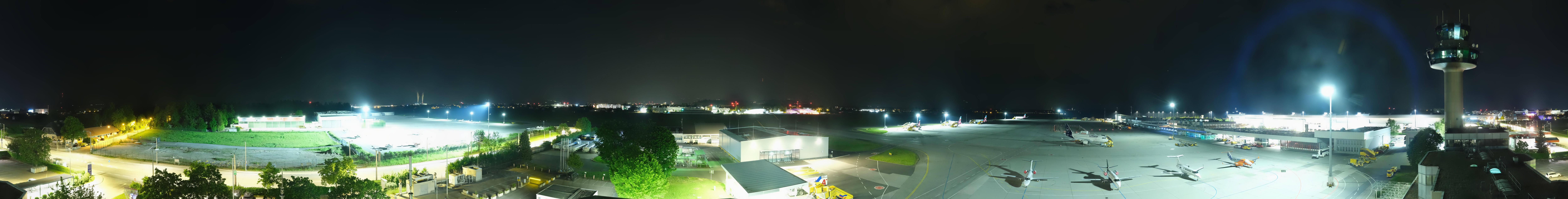 Archiv Foto Webcam Flughafen Salzburg