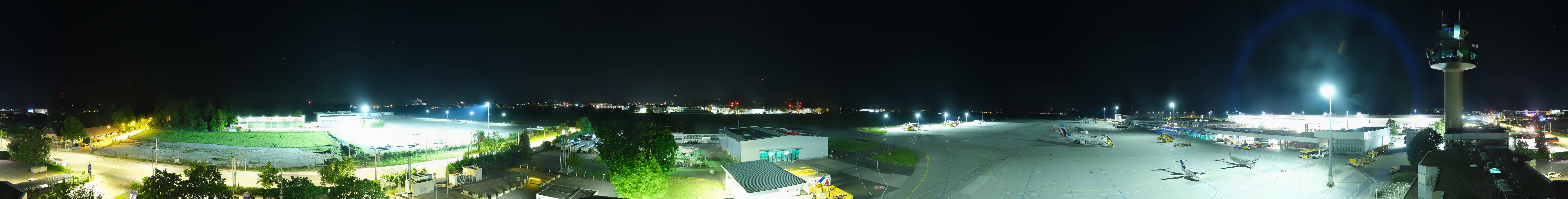 Archiv Foto Webcam Flughafen Salzburg