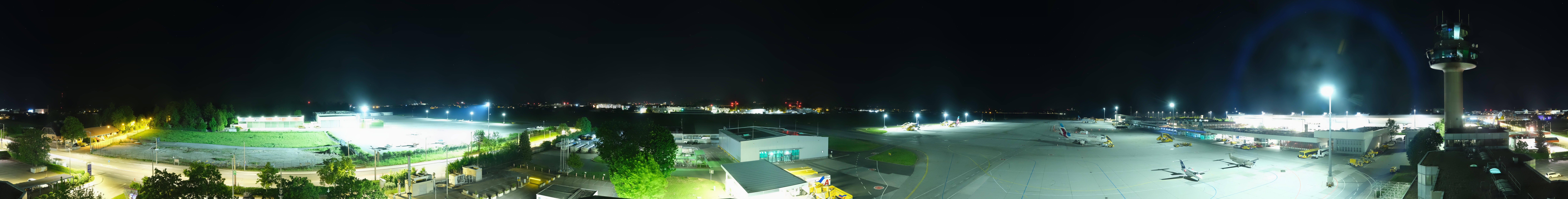Archiv Foto Webcam Flughafen Salzburg