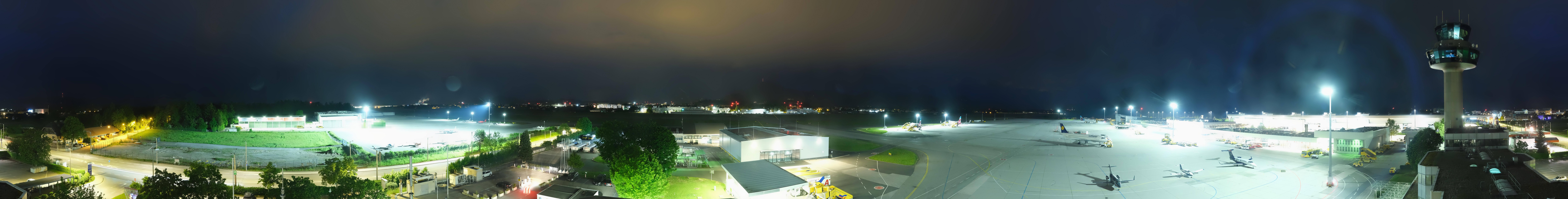 Archiv Foto Webcam Flughafen Salzburg