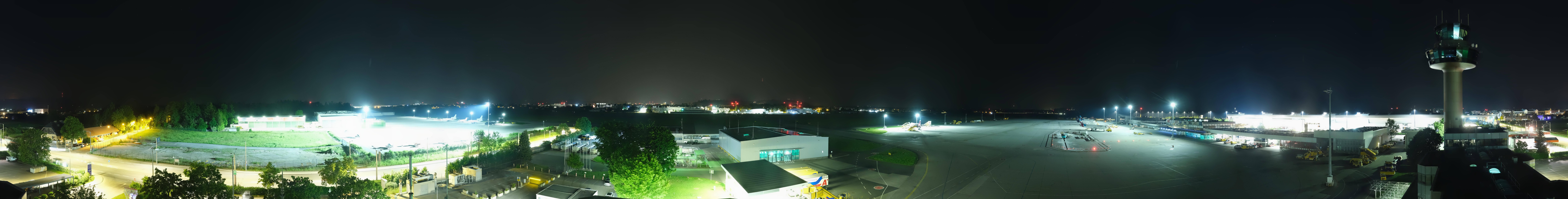 Archiv Foto Webcam Flughafen Salzburg
