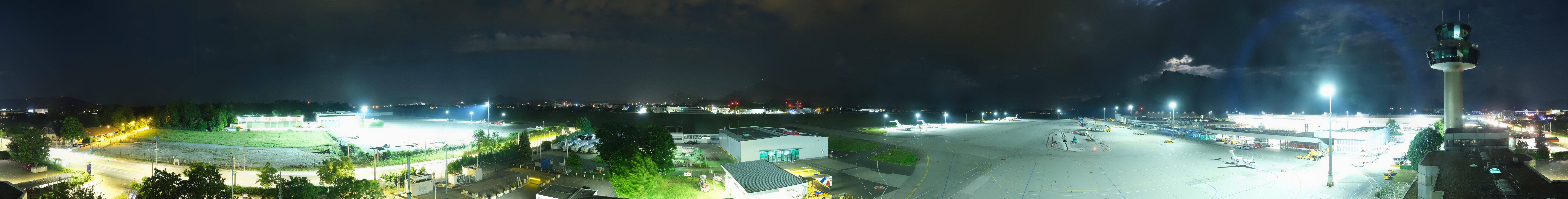 Archiv Foto Webcam Flughafen Salzburg