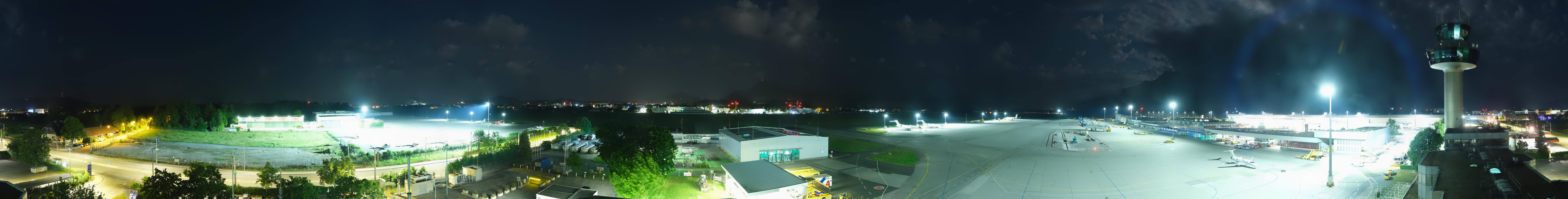 Archiv Foto Webcam Flughafen Salzburg