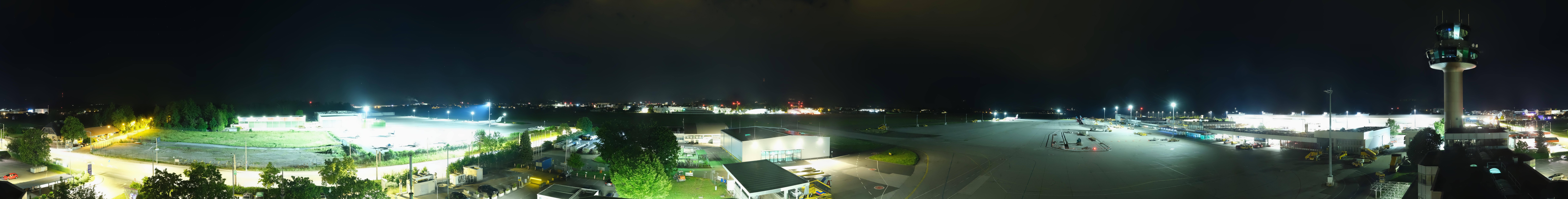 Archiv Foto Webcam Flughafen Salzburg