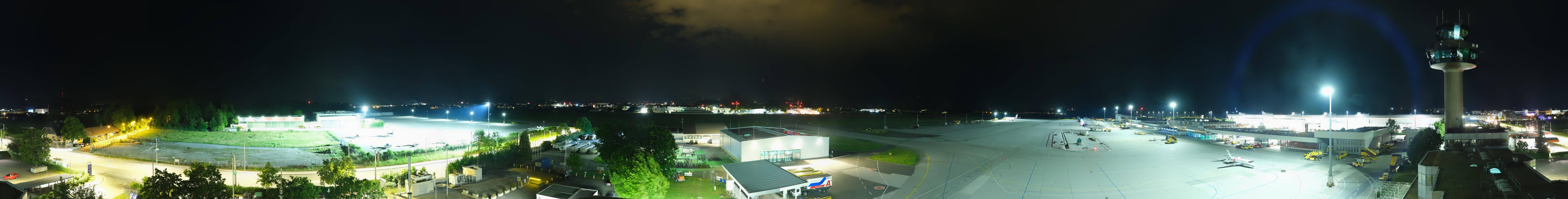 Archiv Foto Webcam Flughafen Salzburg