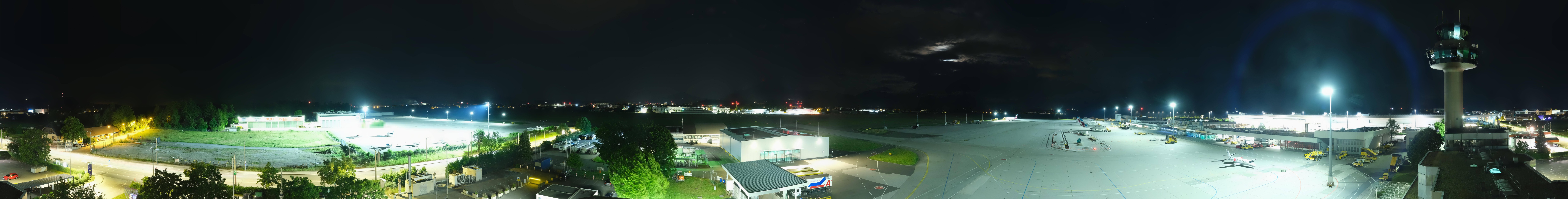 Archiv Foto Webcam Flughafen Salzburg
