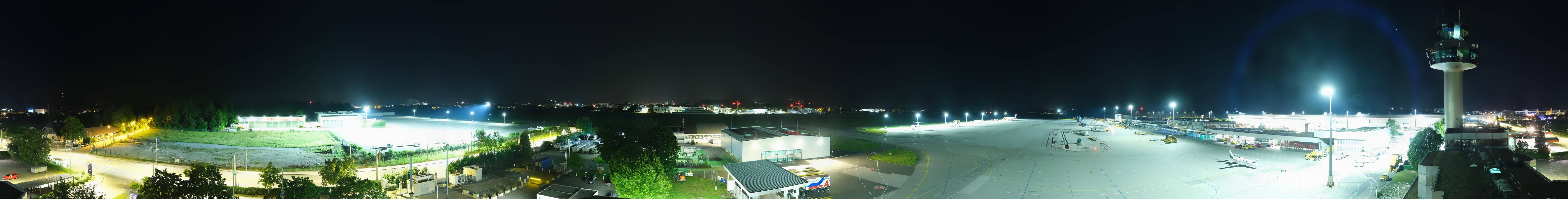 Archiv Foto Webcam Flughafen Salzburg