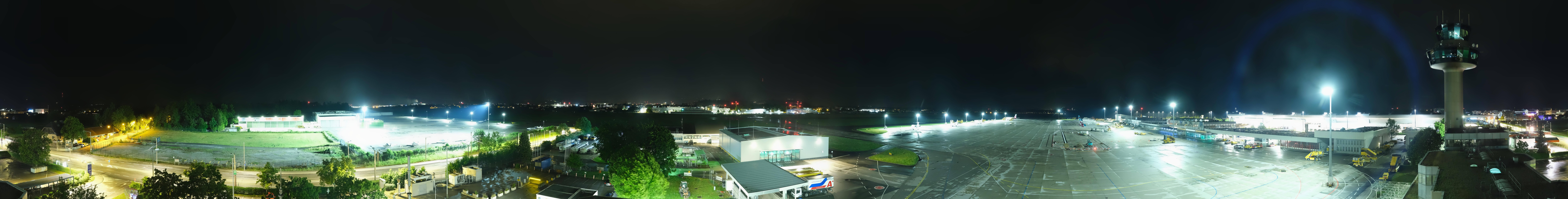 Archiv Foto Webcam Flughafen Salzburg