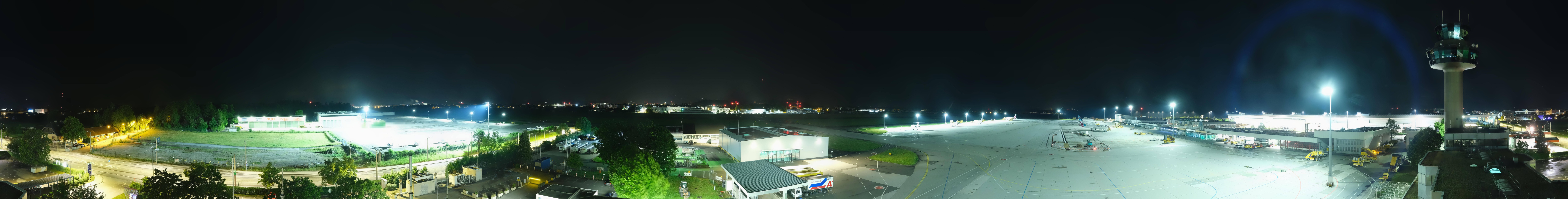 Archiv Foto Webcam Flughafen Salzburg