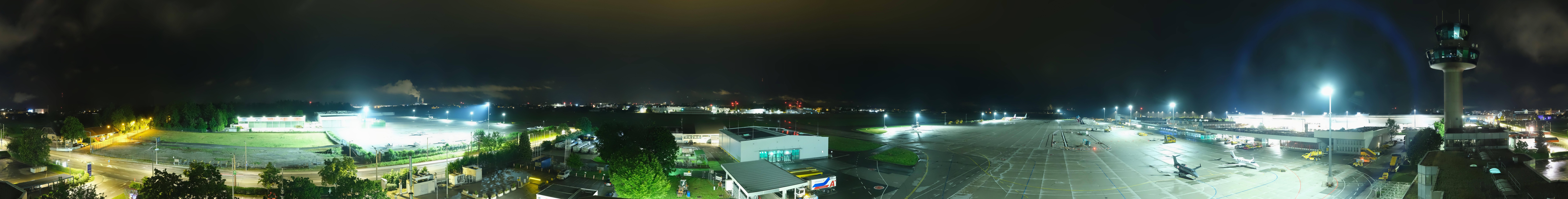 Archiv Foto Webcam Flughafen Salzburg