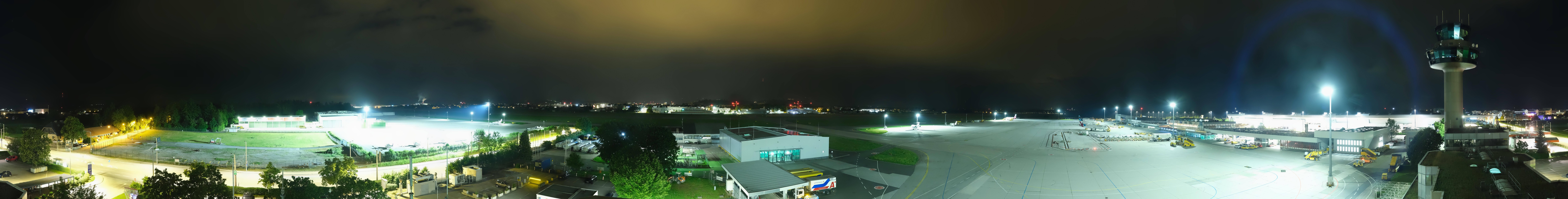 Archiv Foto Webcam Flughafen Salzburg