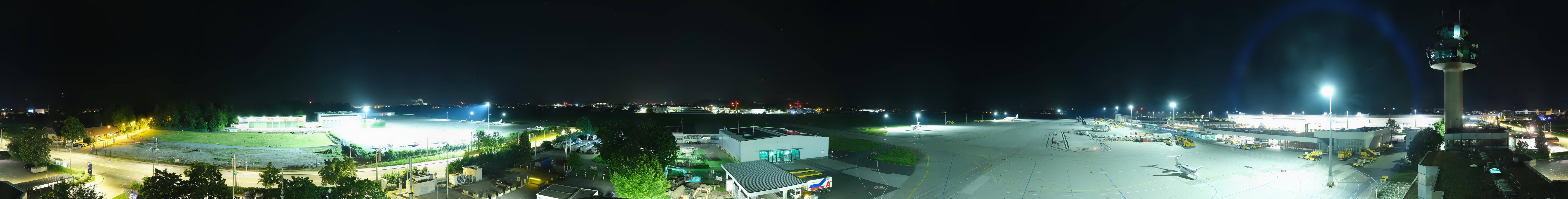 Archiv Foto Webcam Flughafen Salzburg
