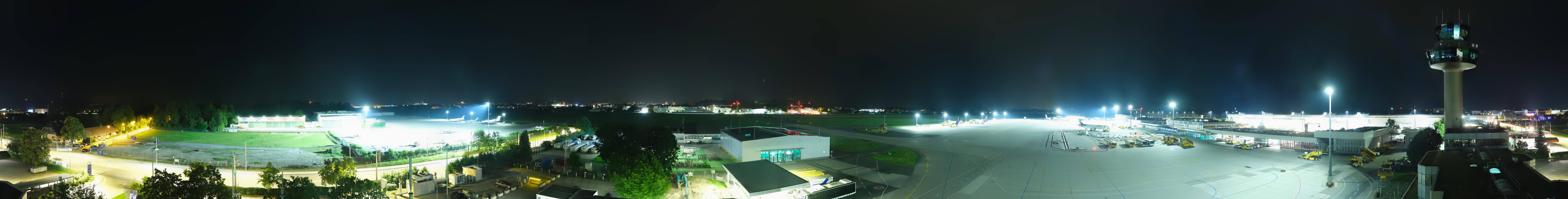 Archiv Foto Webcam Flughafen Salzburg