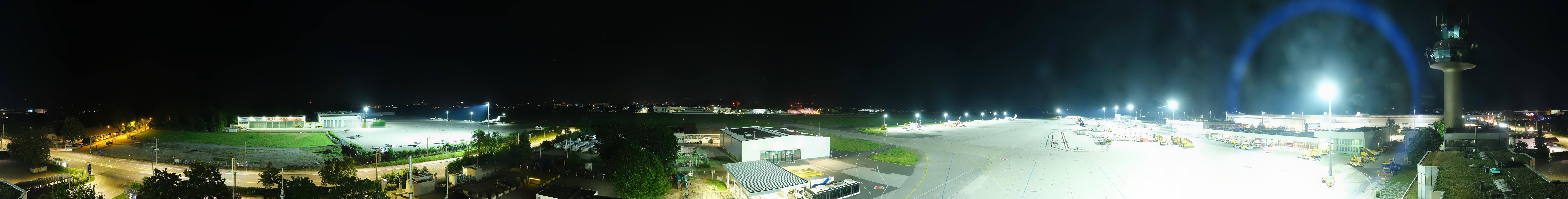 Archiv Foto Webcam Flughafen Salzburg