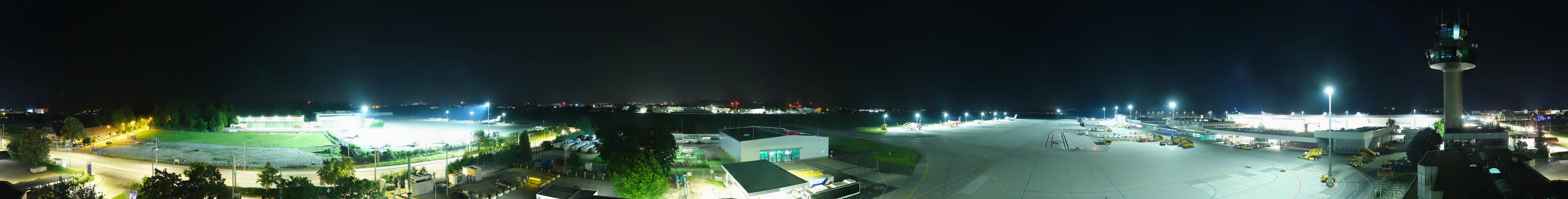 Archiv Foto Webcam Flughafen Salzburg