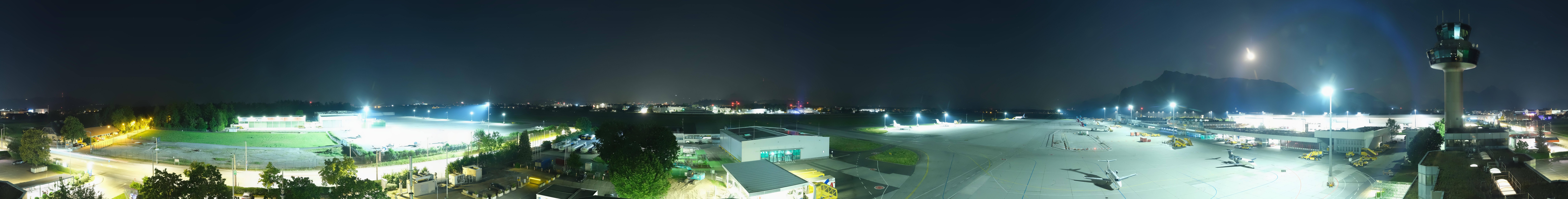 Archiv Foto Webcam Flughafen Salzburg