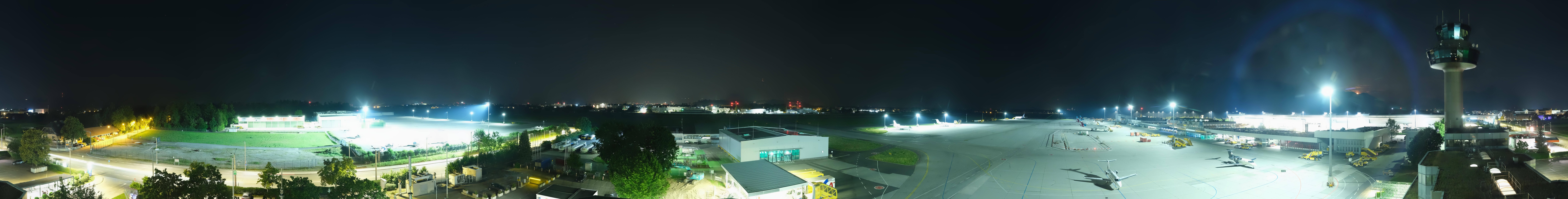 Archiv Foto Webcam Flughafen Salzburg