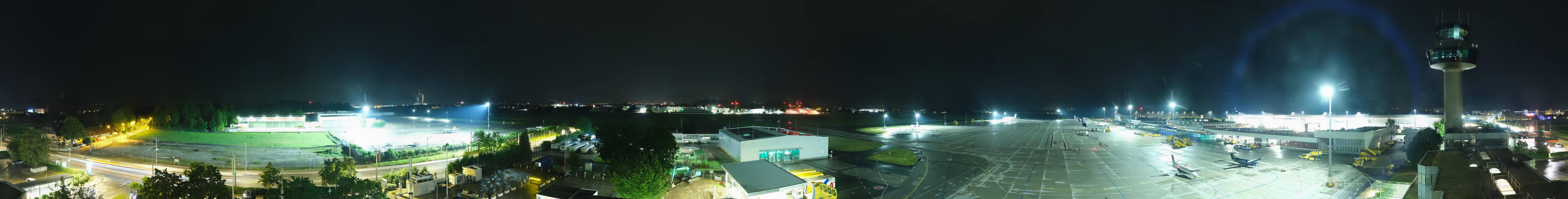 Archiv Foto Webcam Flughafen Salzburg