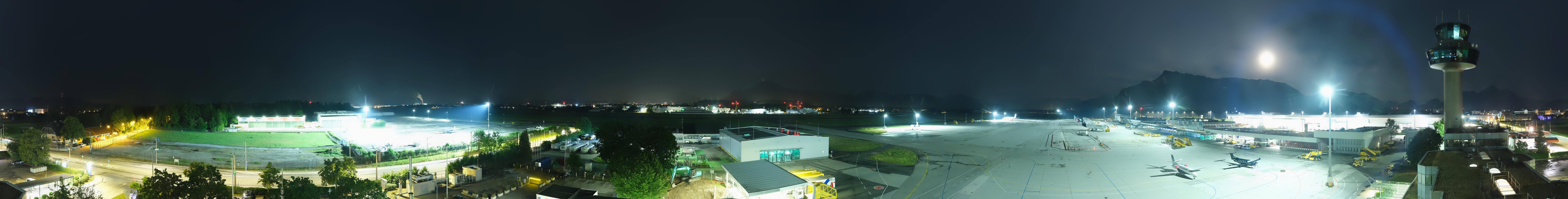 Archiv Foto Webcam Flughafen Salzburg