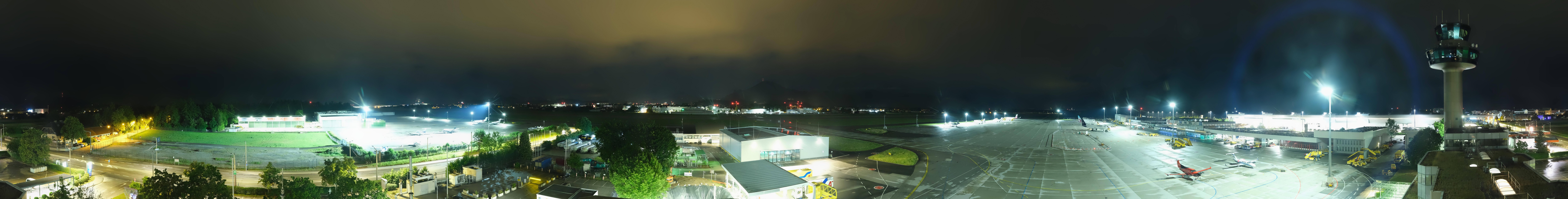 Archiv Foto Webcam Flughafen Salzburg