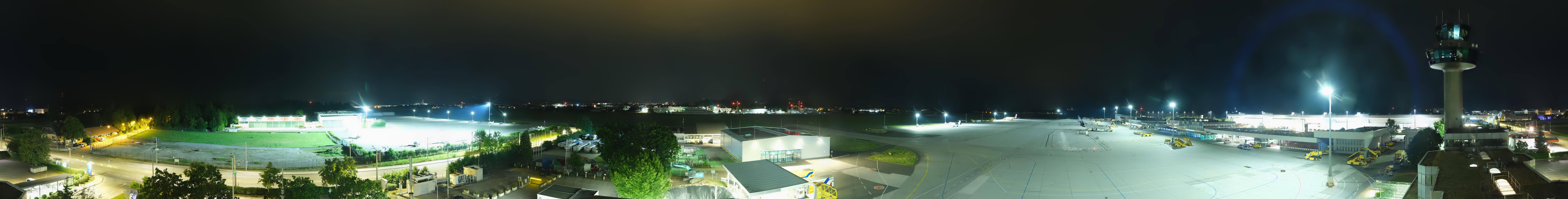 Archiv Foto Webcam Flughafen Salzburg