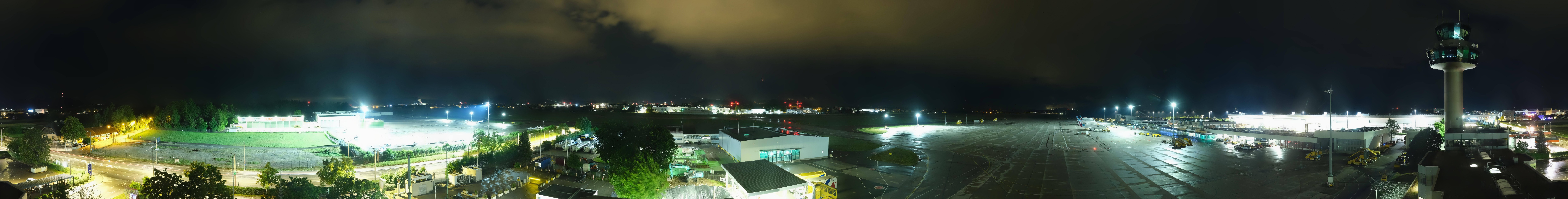 Archiv Foto Webcam Flughafen Salzburg