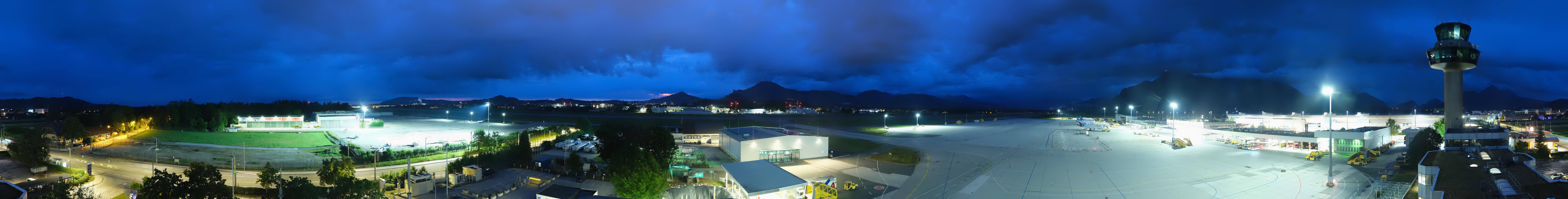 Archiv Foto Webcam Flughafen Salzburg
