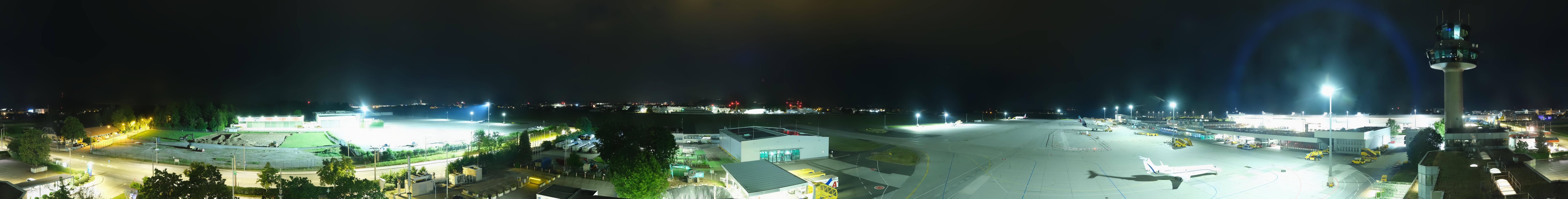 Archiv Foto Webcam Flughafen Salzburg