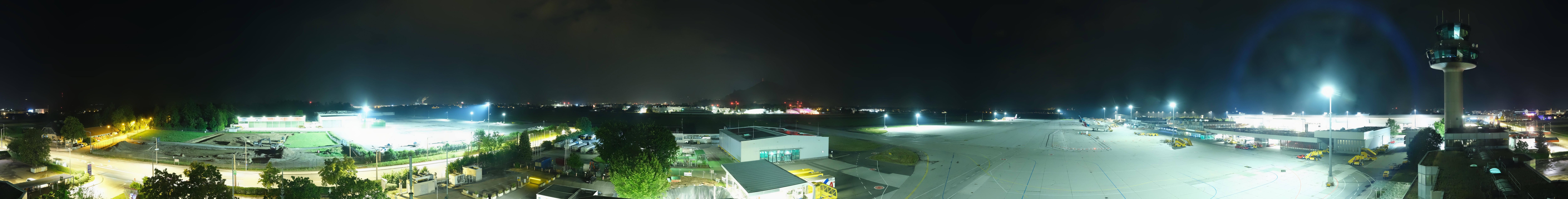 Archiv Foto Webcam Flughafen Salzburg