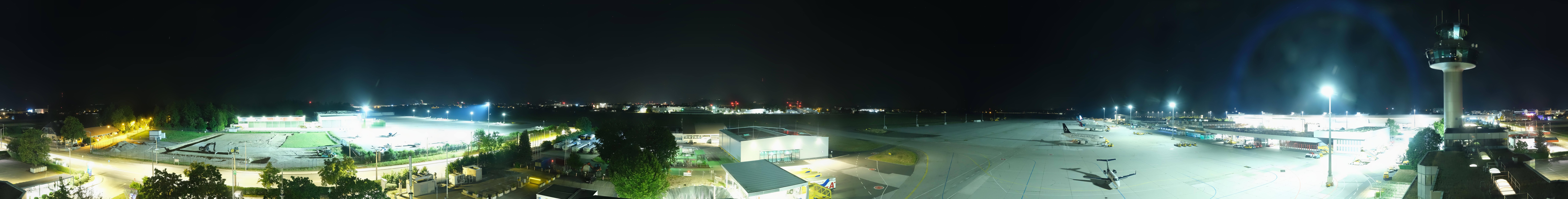 Archiv Foto Webcam Flughafen Salzburg