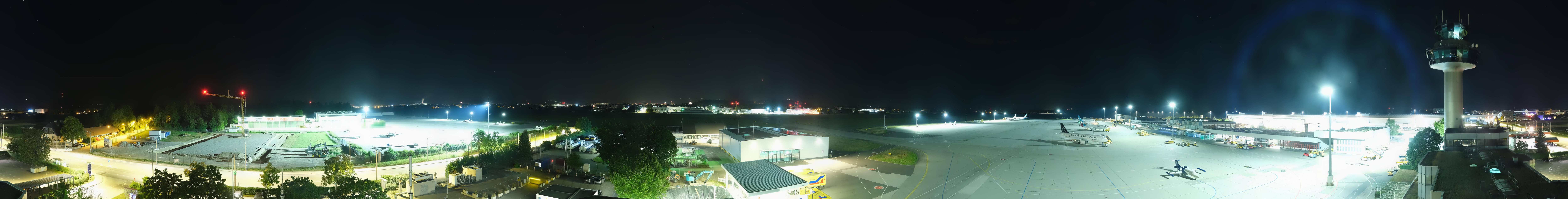 Archiv Foto Webcam Flughafen Salzburg
