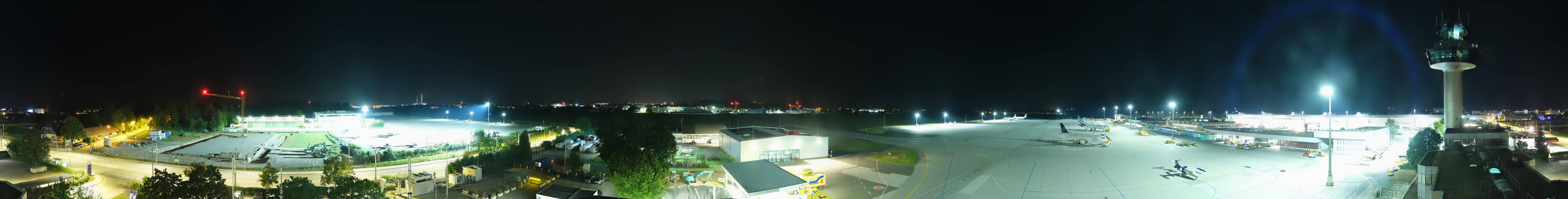 Archiv Foto Webcam Flughafen Salzburg