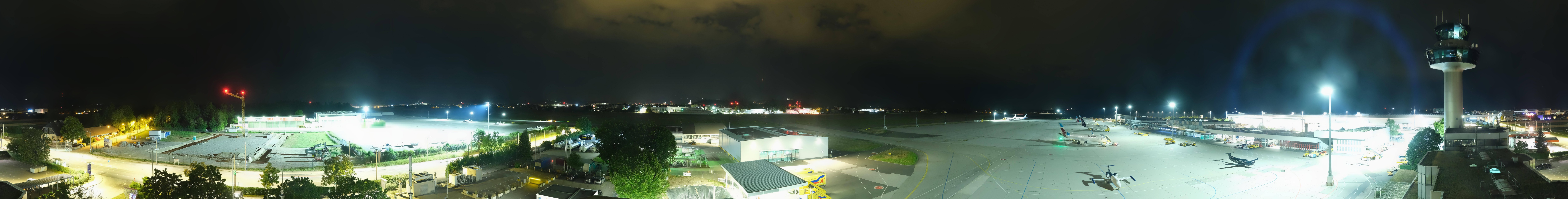 Archiv Foto Webcam Flughafen Salzburg