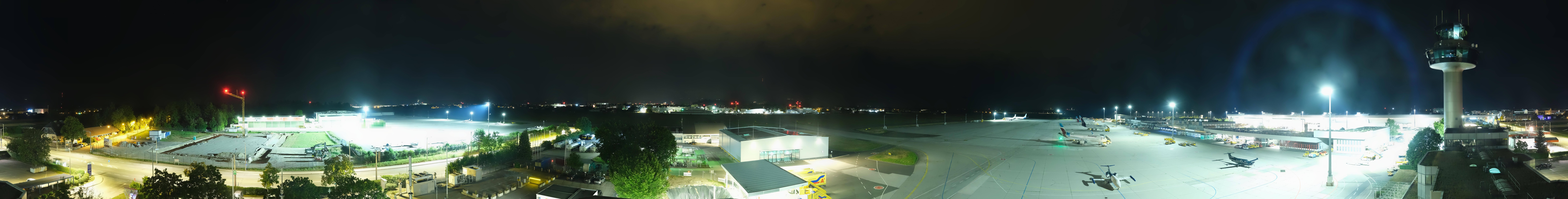 Archiv Foto Webcam Flughafen Salzburg