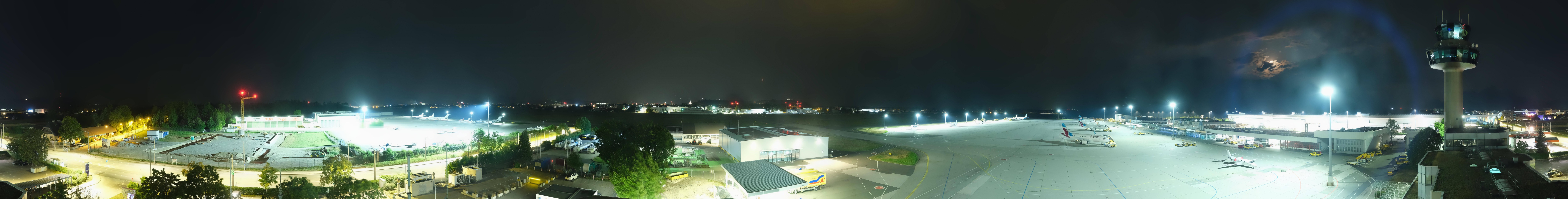 Archiv Foto Webcam Flughafen Salzburg