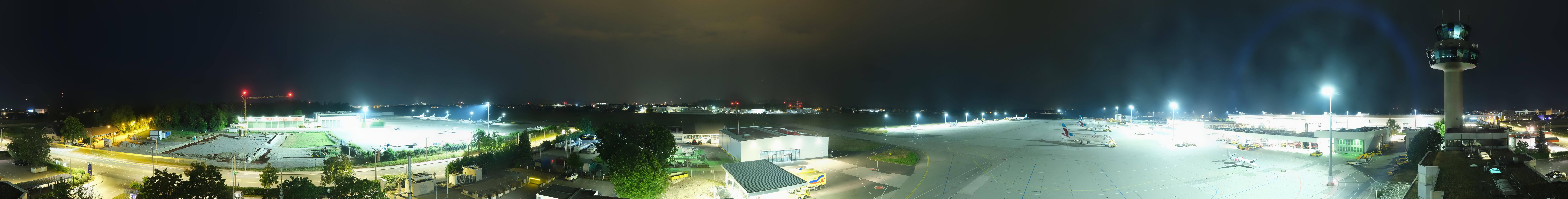 Archiv Foto Webcam Flughafen Salzburg