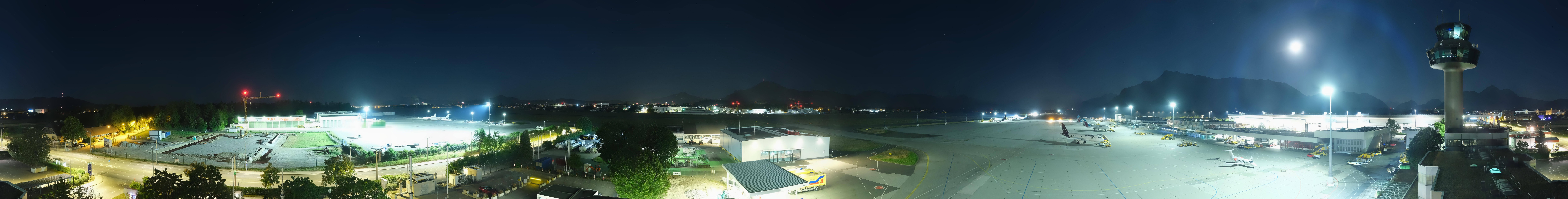 Archiv Foto Webcam Flughafen Salzburg