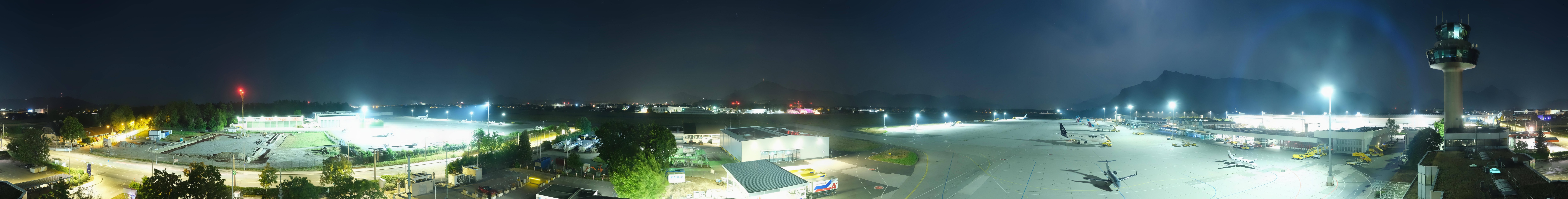 Archived image Webcam Salzburg Airport Panorama