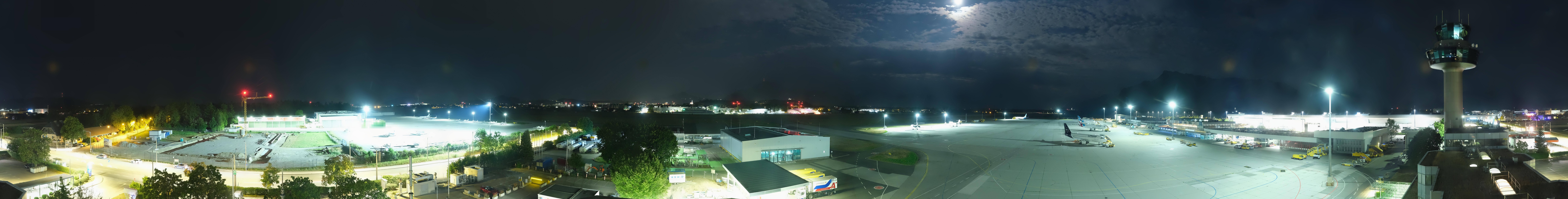 Archiv Foto Webcam Flughafen Salzburg