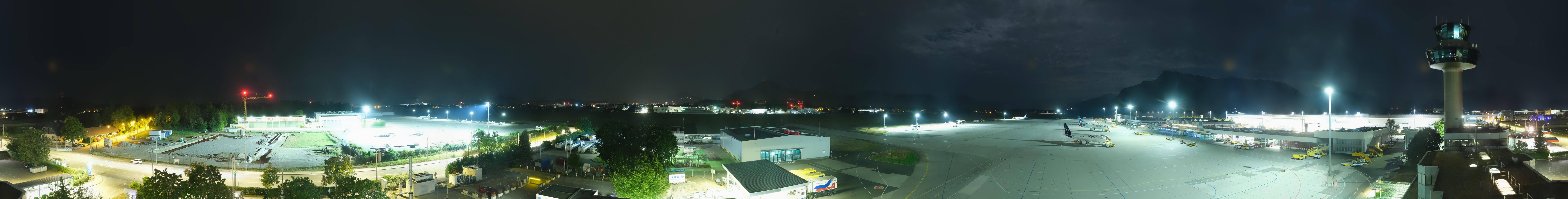 Archiv Foto Webcam Flughafen Salzburg