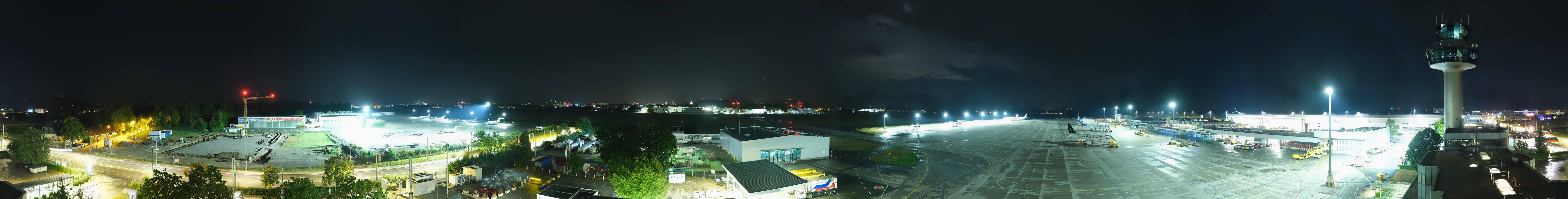 Archiv Foto Webcam Flughafen Salzburg