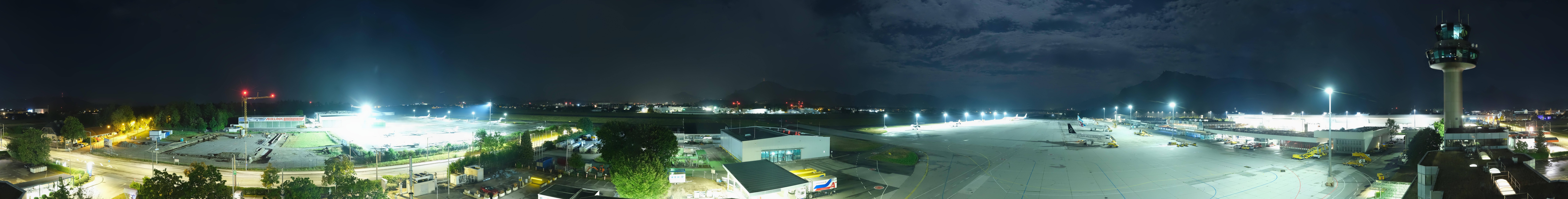 Archiv Foto Webcam Flughafen Salzburg