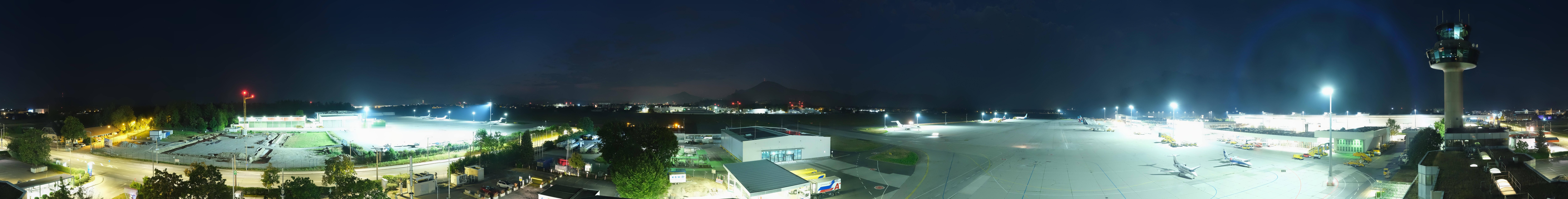 Archiv Foto Webcam Flughafen Salzburg